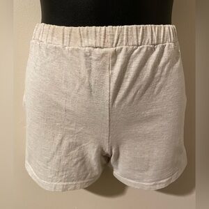 Light Heather Grey Y2K Biker Shorts!